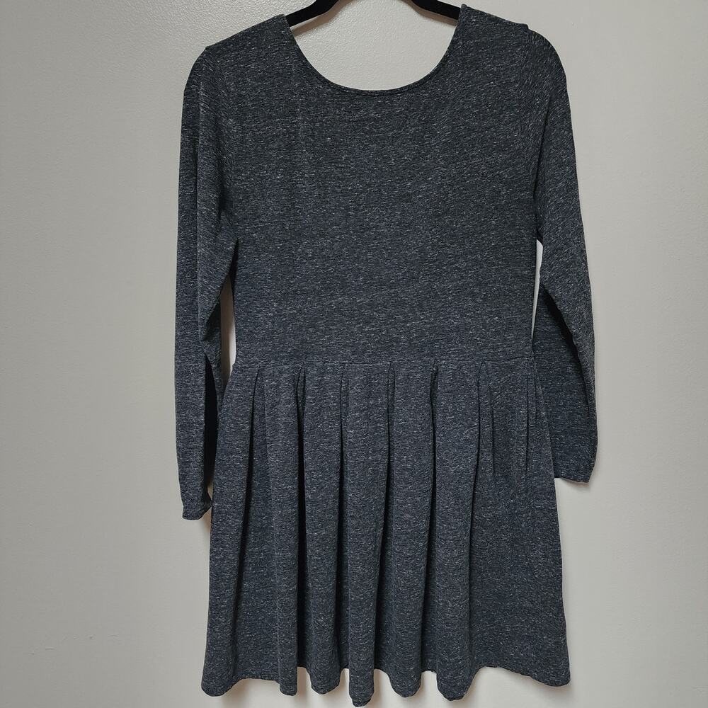 Talula Gray Tweed  Cotton Dress Size Large - Picture 2 of 7